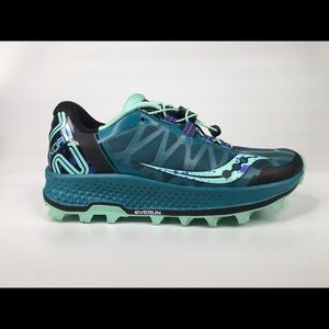 SAUCONY KOA ST QUICKLACE TRAIL RUNNING SHOES